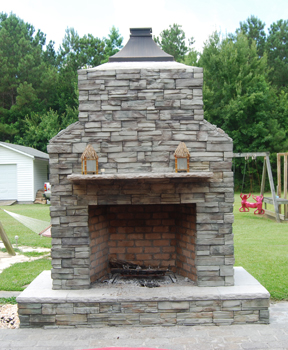 brads masonry fireplace